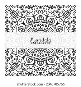 Abstract Background with mandala EPS 10