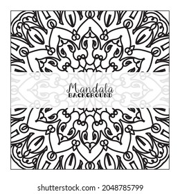 Abstrakter Hintergrund mit mandala EPS10
