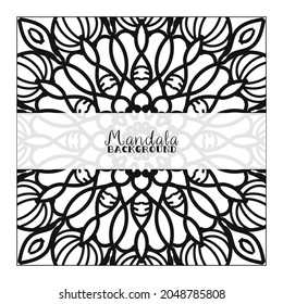 Abstract Background with mandala EPS 10