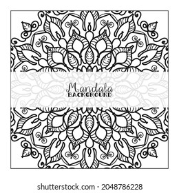 Abstract Background with mandala EPS 10