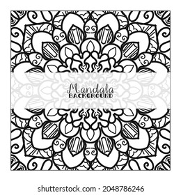 Abstract Background with mandala EPS 10