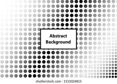 abstract background with many black circles