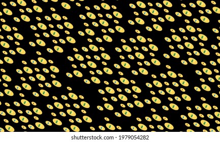 abstract background with many bright eyes of different colors wallpaper for design