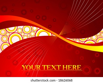 abstract background with many bubbles