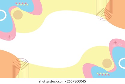 Abstract background with Many different colours vector art illustrations background. eps