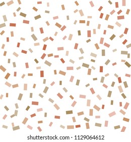 Abstract background with many falling tiny confetti pieces. vector background. Defocused stylish confetti on white background. For banners, wallpapers, postcards, business, weddings, party.