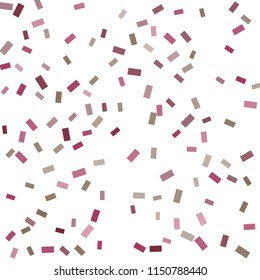Abstract background with many falling tiny confetti pieces. vector background. Defocused stylish confetti on white background. For banners, wallpapers, postcards, business, weddings, party.