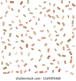 Abstract background with many falling tiny confetti pieces. vector background. Defocused stylish confetti on white background. For banners, wallpapers, postcards, business, weddings, party.