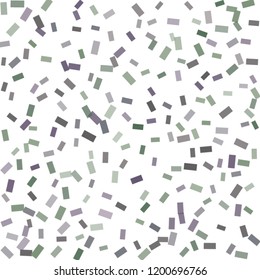 Abstract background with many falling tiny confetti pieces. vector background. Defocused stylish confetti on white background. For banners, wallpapers, postcards, business, weddings, party.