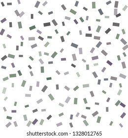 Abstract background with many falling tiny confetti pieces. vector background. Defocused stylish confetti on white background. For banners, wallpapers, postcards, business, weddings, party.