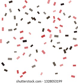 Abstract background with many falling tiny confetti pieces. vector background. Defocused stylish confetti on white background. For banners, wallpapers, postcards, business, weddings, party.