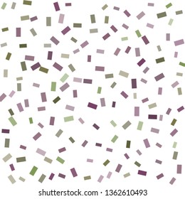 Abstract background with many falling tiny confetti pieces. vector background. Defocused stylish confetti on white background. For banners, wallpapers, postcards, business, weddings, party.