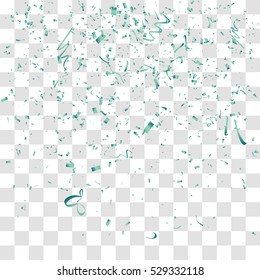 Abstract background with many falling tiny confetti pieces. vector background