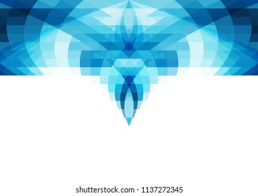 Abstract background of many geometric shapes. Background for presentations on business and modern technologies.