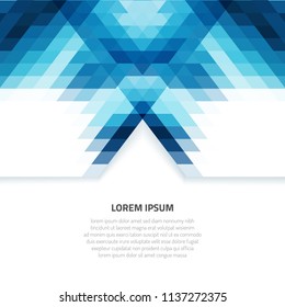 Abstract background of many geometric shapes. Background for presentations on business and modern technologies.