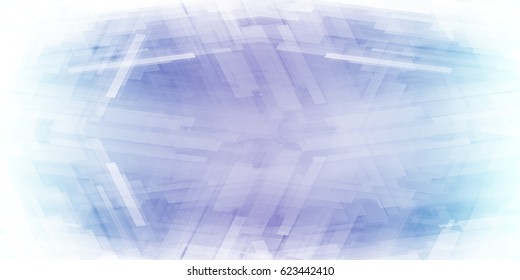 Abstract background with many geometric shapes in space. The illusion of volume. Dive into the image.