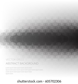Abstract background of many layers of geometric shapes. Original pattern.