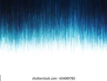 Abstract background with many overlapping geometry. Shades of blue. Horizontal format A4.