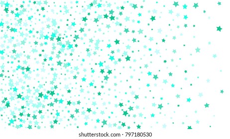 Abstract Background with Many Random Falling Stars Confetti on Background. Invitation Background. Banner, Greeting Card, Christmas and New Year card, Postcard, Packaging, Textile Print