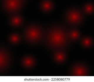 Abstract background with many red light