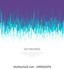 Abstract background of many shapes. Geometric text.