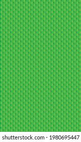 Abstract background, many small green squares - Vector illustration