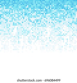Abstract background of many squares. The image is broken into pieces.