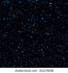 Abstract background with many tiny blue particles