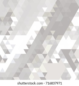Abstract background of many triangles. Movement of geometric shapes.