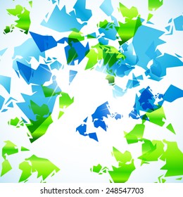 abstract background: map