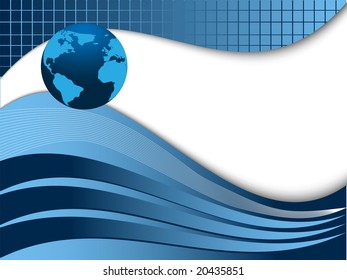 Abstract background with map from http://visibleearth.nasa.gov/