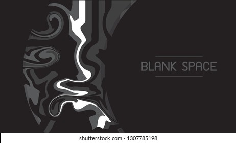abstract background with marble and circle design