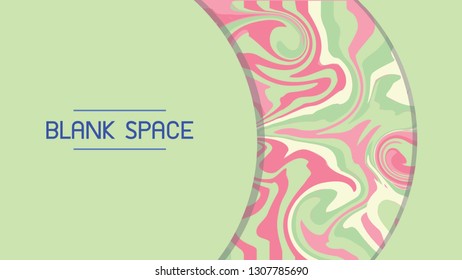 abstract background with marble and circle design