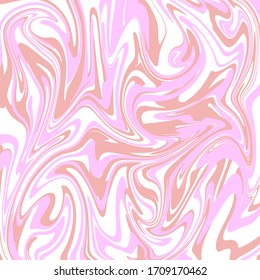 Abstract background in marble style. Light stains of paint are intertwined with each other. Elements for design of packaging or invitations. Stock vector illustration.