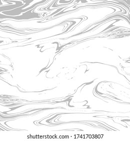 Fondo abstracto de mármol. Las manchas de pintura se entrelazan unas con otras. Elementos para el diseño de embalajes o invitaciones. Ilustración vectorial de material.