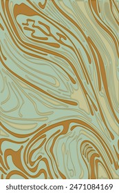 Abstract background with marbling - hand drawn vector illustration.