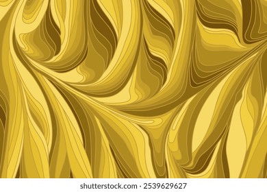 Abstract background with marbling - hand drawn vector illustration.