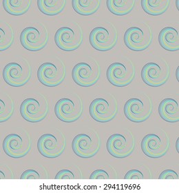 Abstract Background With Marine Colors Spirals