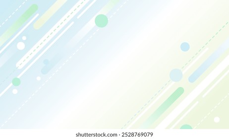 Abstract background material combined with circles and diagonal lines, vector illustration