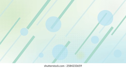 Abstract background material combined with circles and diagonal lines, vector illustration