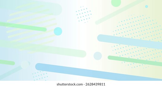Material de fondo Abstractas combinado con círculos y líneas diagonales, Ilustración vectorial