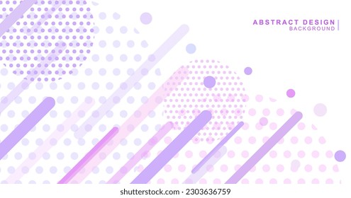 Abstract background material combined with diagonal lines and circles, vector illustration