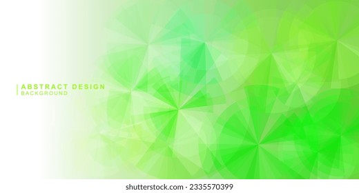Abstract background material combined with green circles