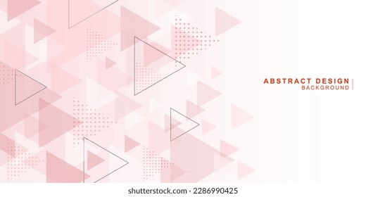 Abstract background material combined with various triangles, vector illustration