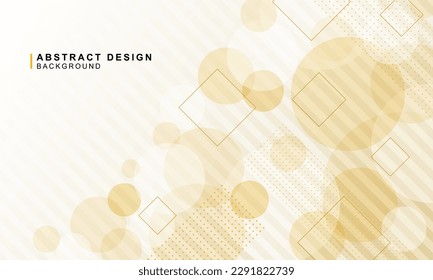 Abstract background material combining circles and squares, vector illustration