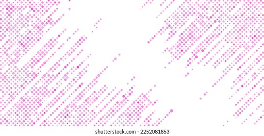 Abstract background material composed of points of various sizes, vector illustration