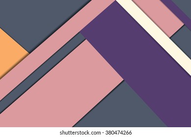 Abstract background material design template. Vector
