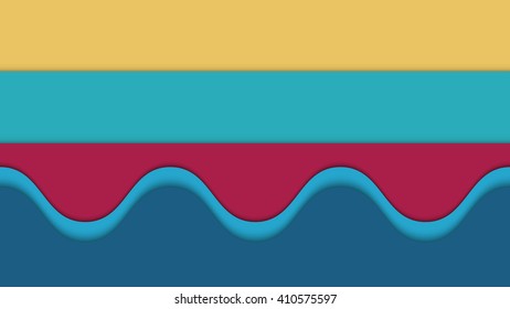 Abstract background material design template. Vector Illustration.