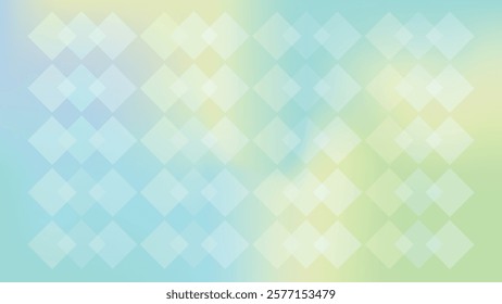 Abstract background material with gradation and diamond pattern