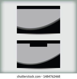 Abstract Background Material Simple and elegant business cards.